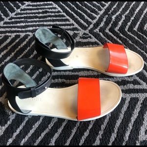 Vince Sawyer ankle strap sandals size 7